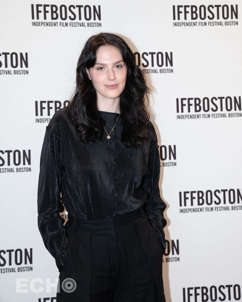 Eva Victor on the Independent Film Festival Boston red carpet